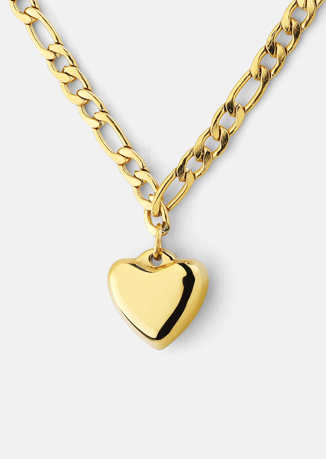Halskjede Heart of Gold – 18k Gullbelagt