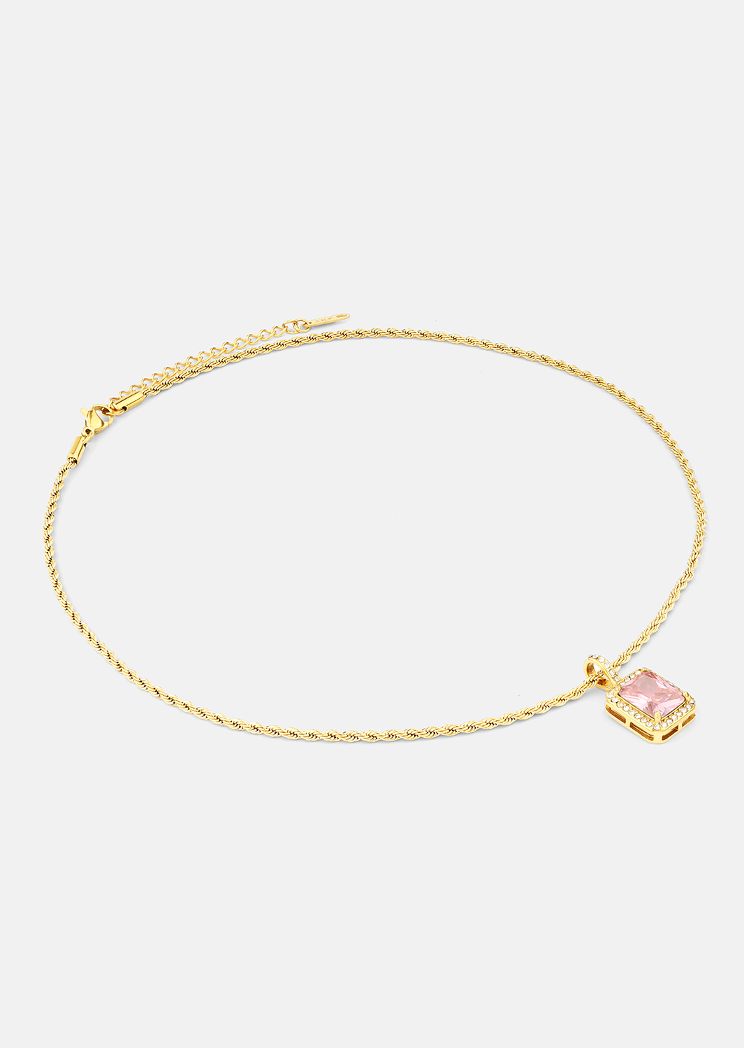 Halskjede Rose Luxe - 18k Gold Plated
