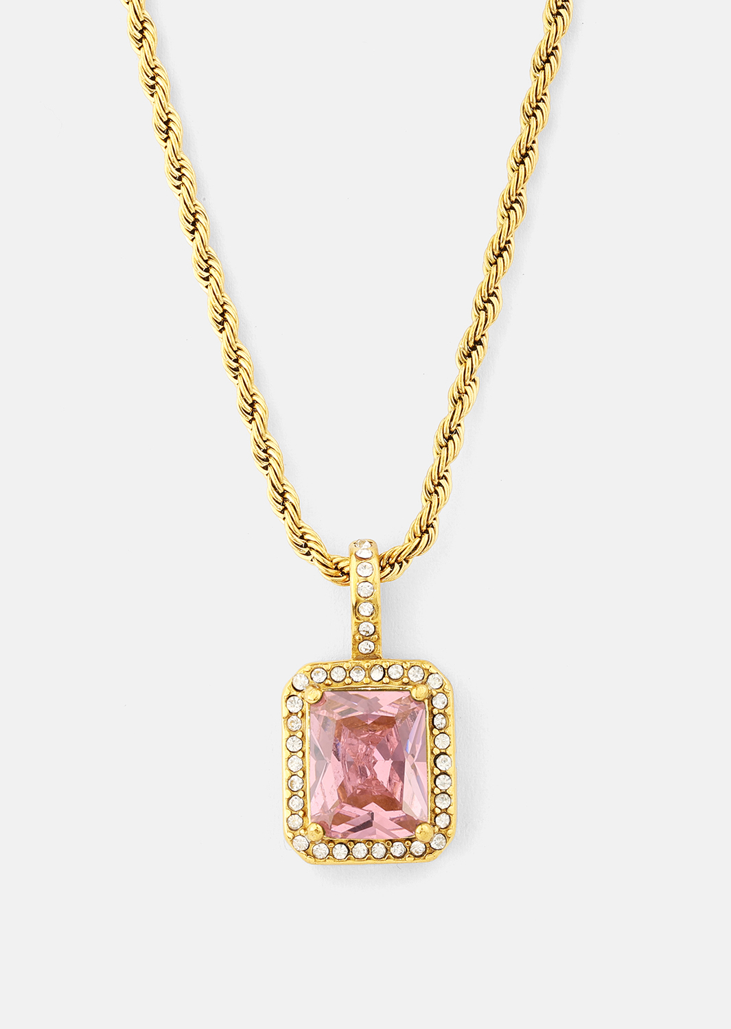 Halskjede Rose Luxe - 18k Gold Plated