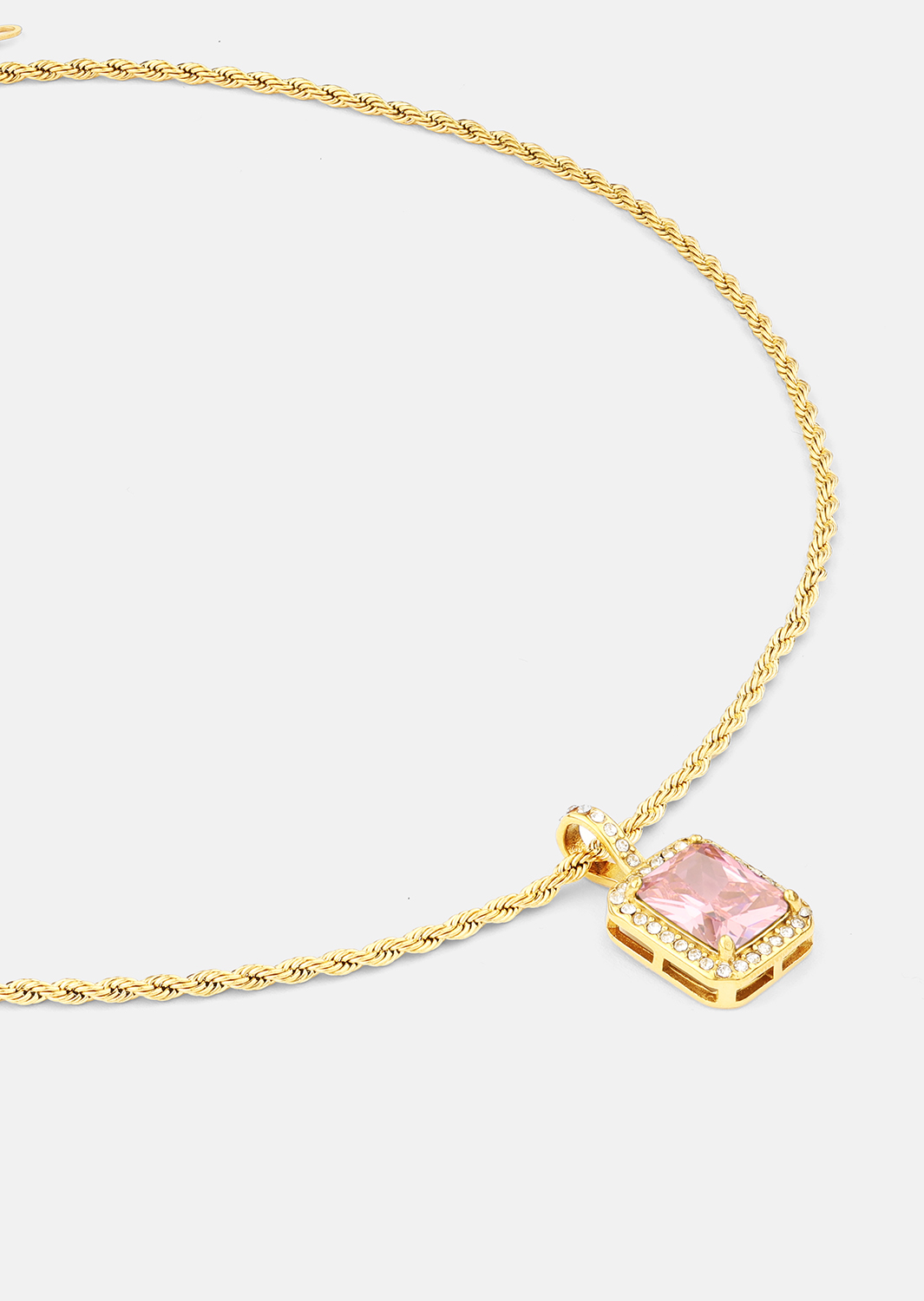 Halskjede Rose Luxe - 18k Gold Plated