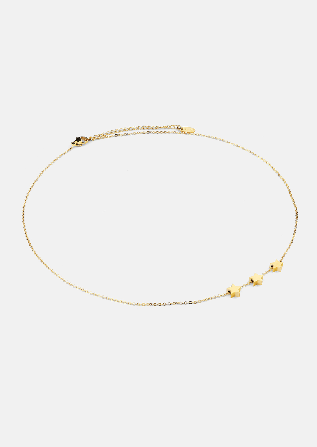 Halskjede Stjärntrio – 18k Gold Plated