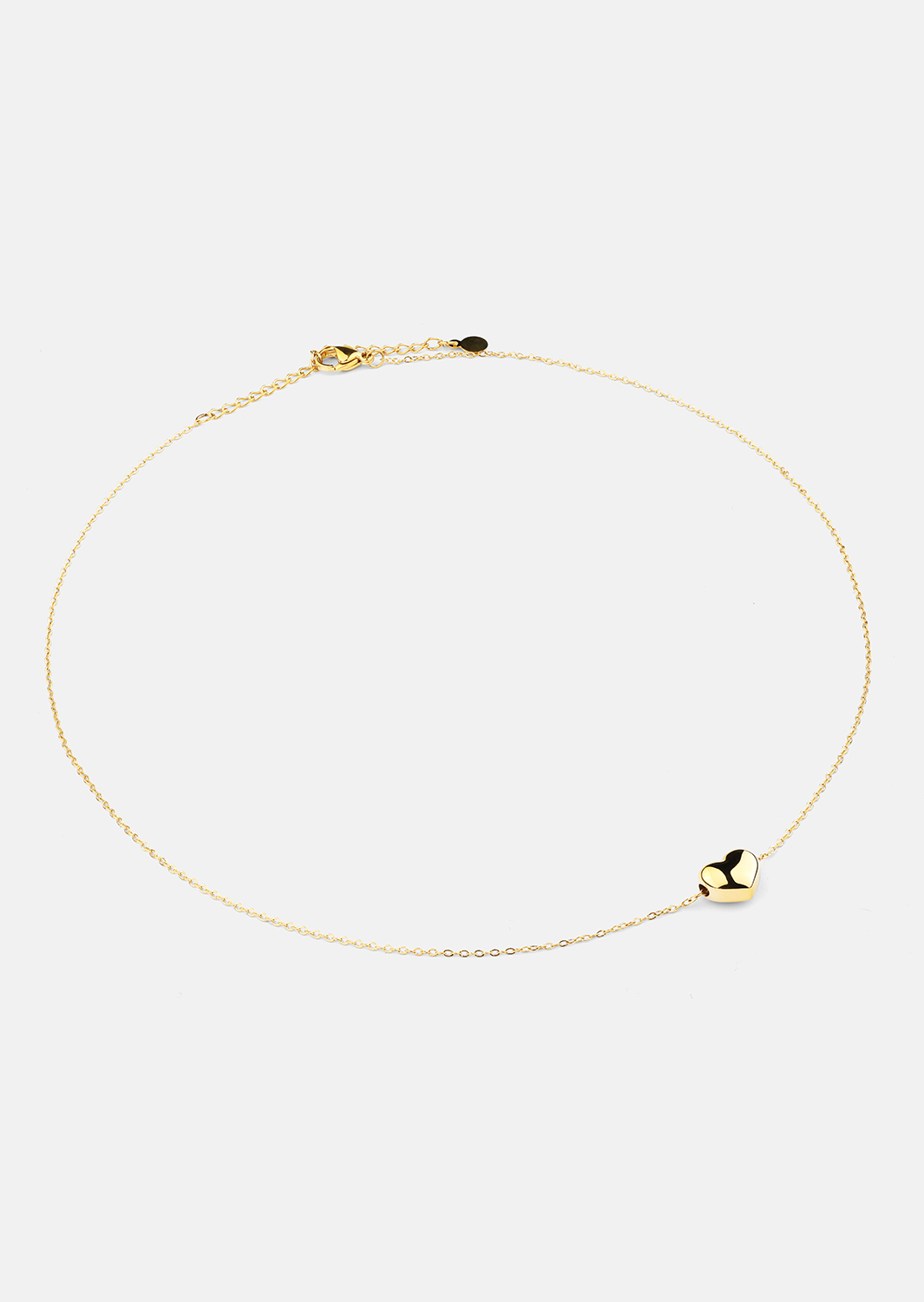 Halskjede Heart of Gold – 18k Gullbelagt