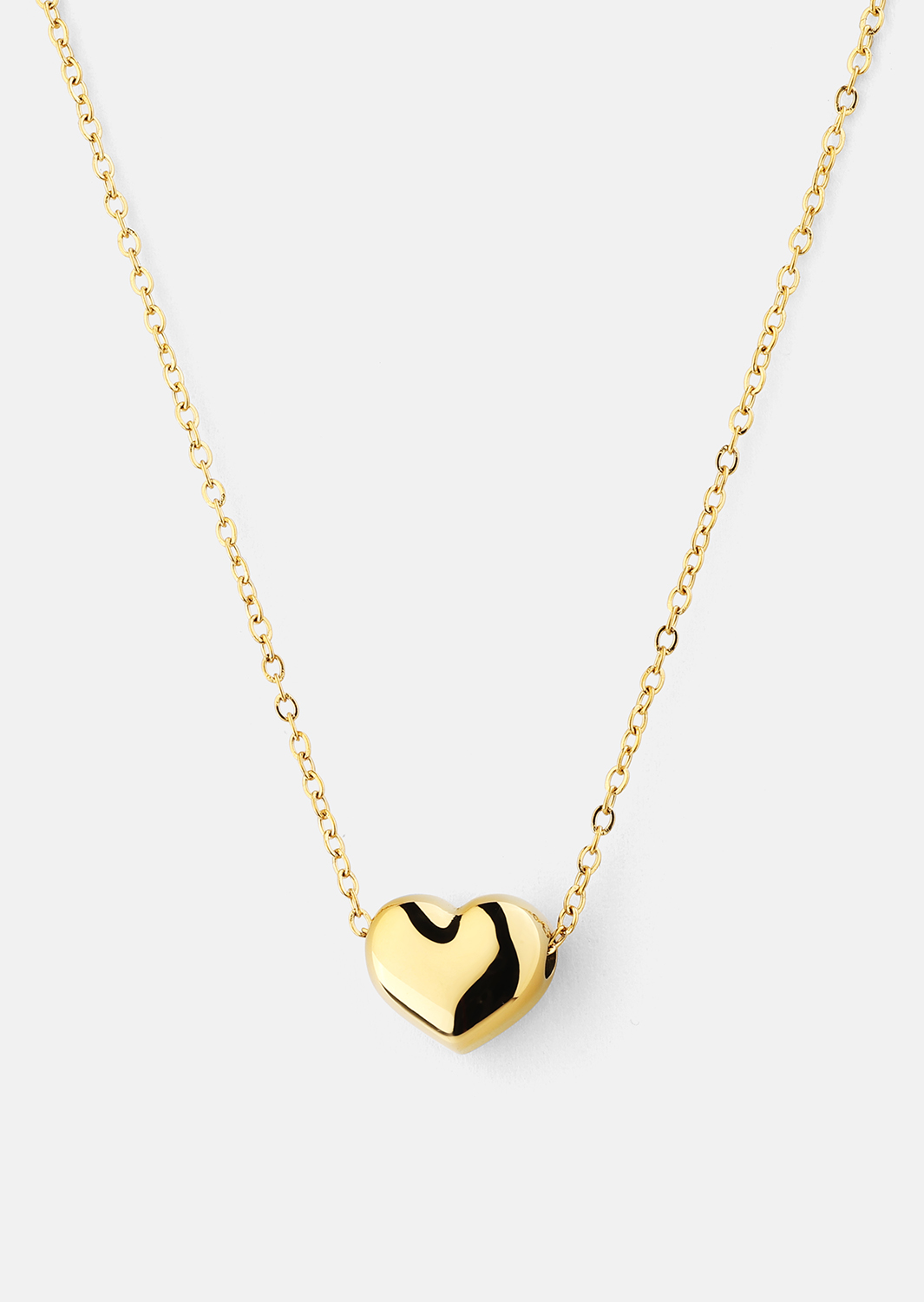 Halskjede Heart of Gold – 18k Gullbelagt