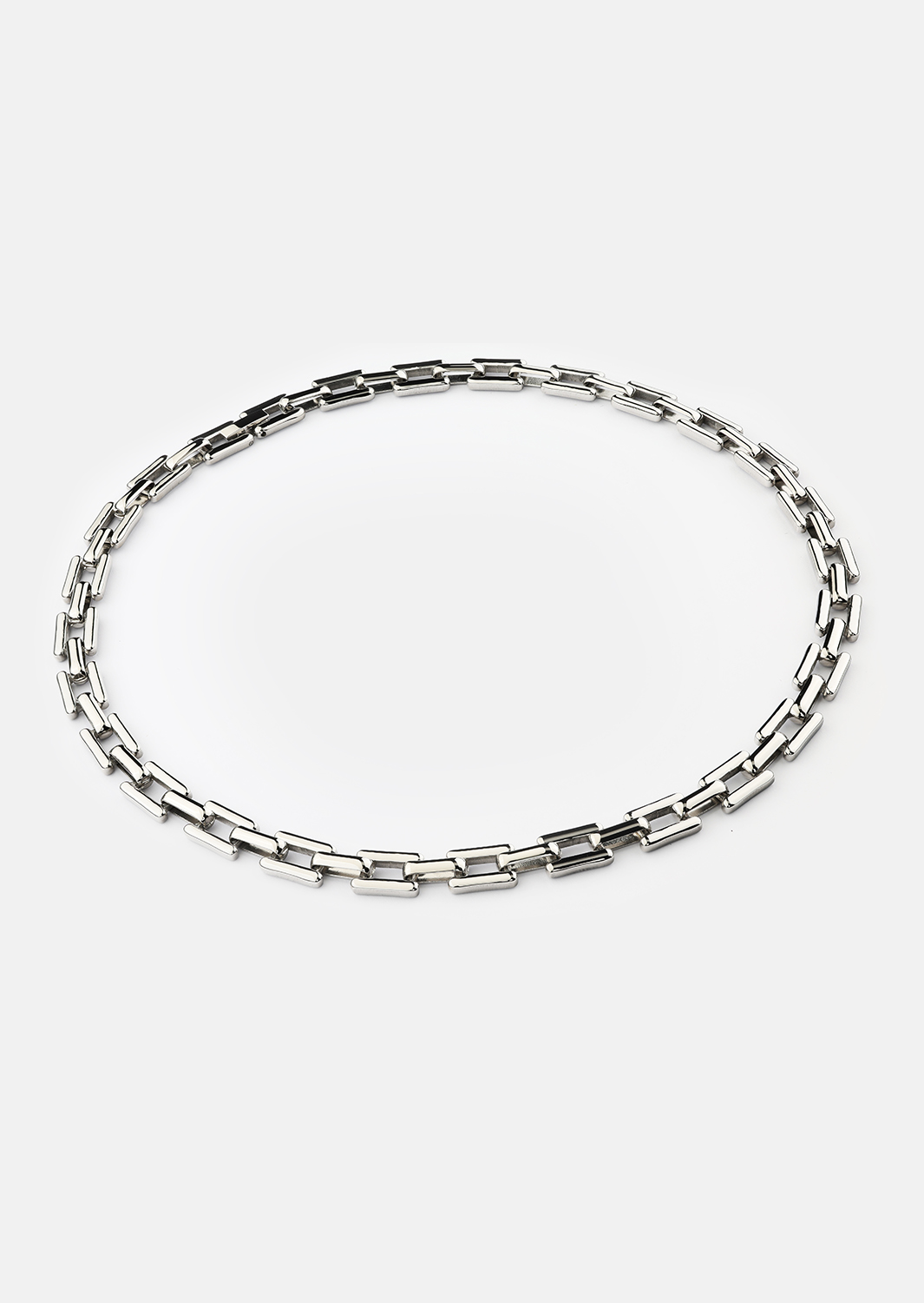 Halskjede Chain Link – Sølvbelagt