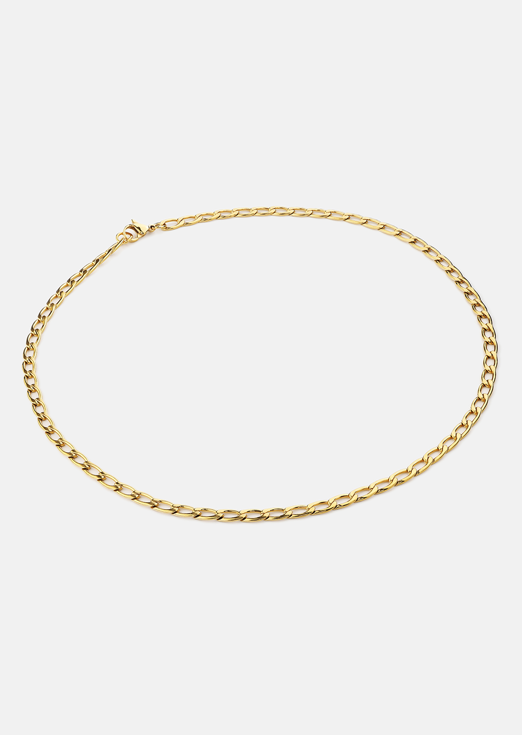 Halskjede Figaro Chain - 18k Gullbelagt