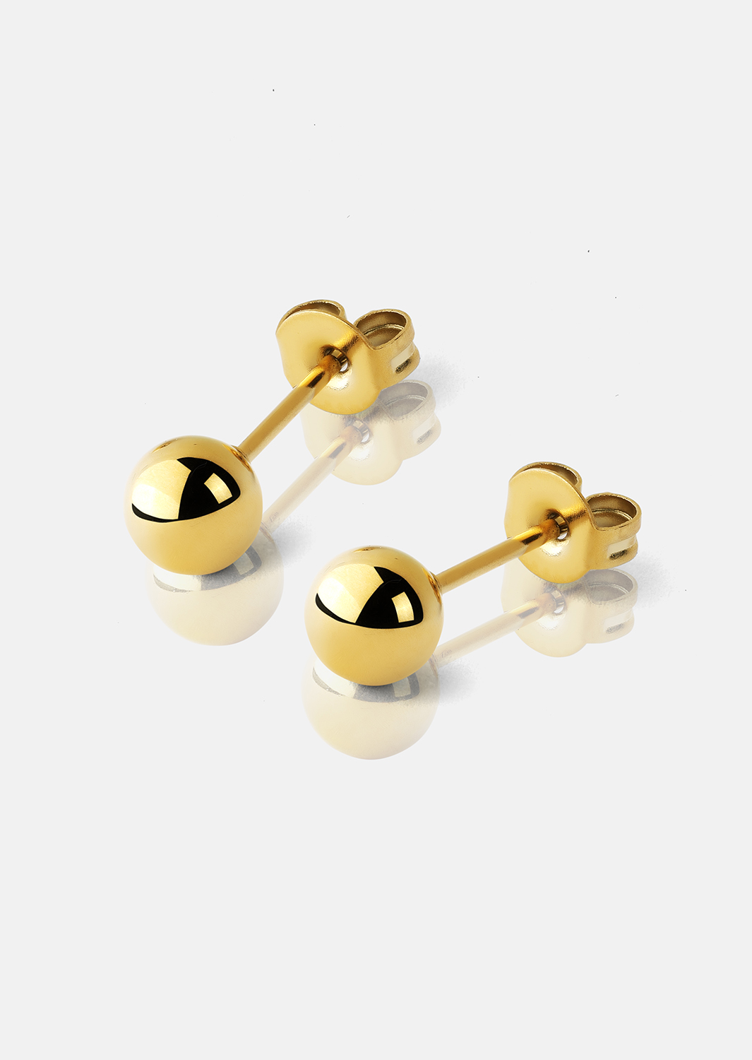 Timeless Orb Earrings - 18k Gullbelagte