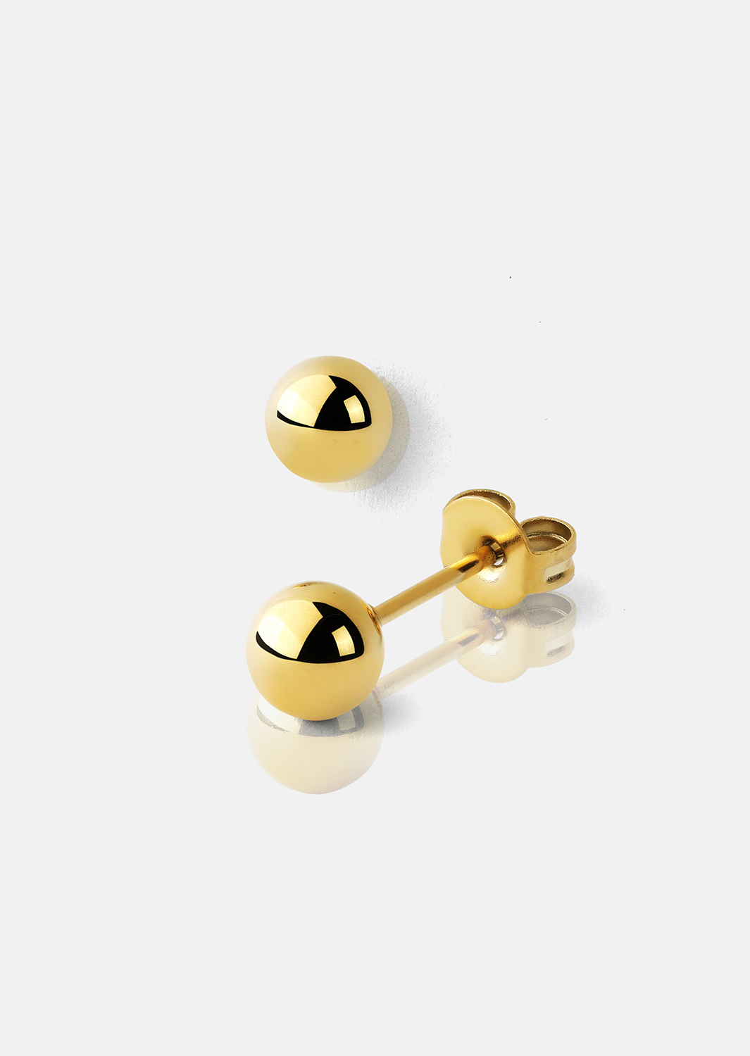 Timeless Orb Earrings - 18k Gullbelagte