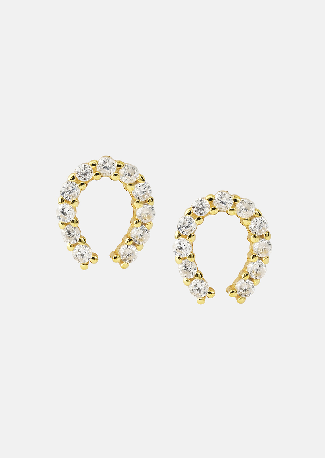 Øredobb Golden Hoof - 18k Gullbelagt
