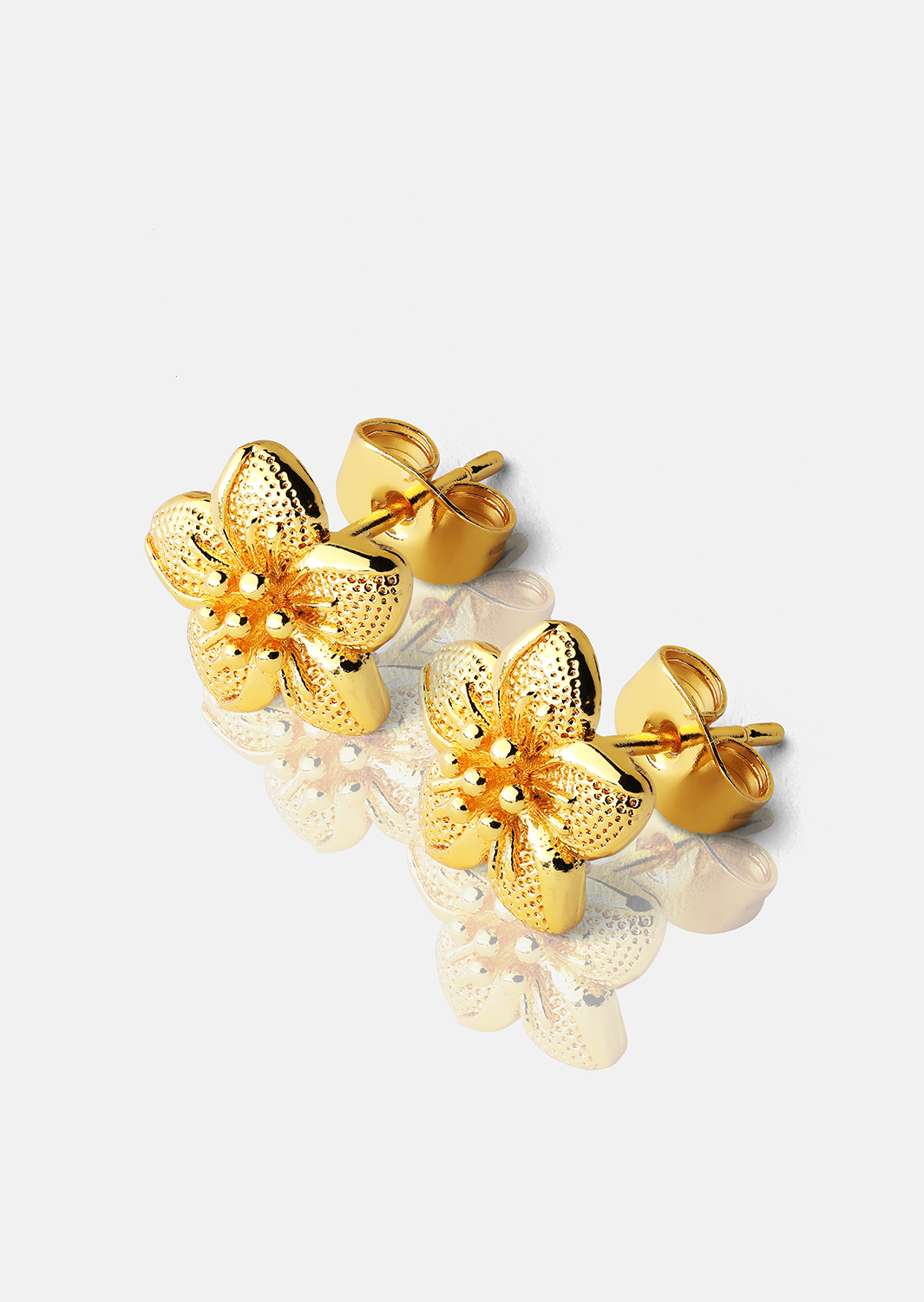 Øredobb Flores - 18k Gold Plated