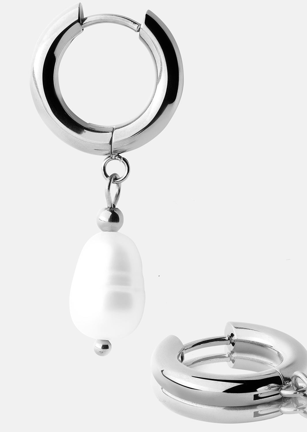 Øredobb Ocean - Silver Plated