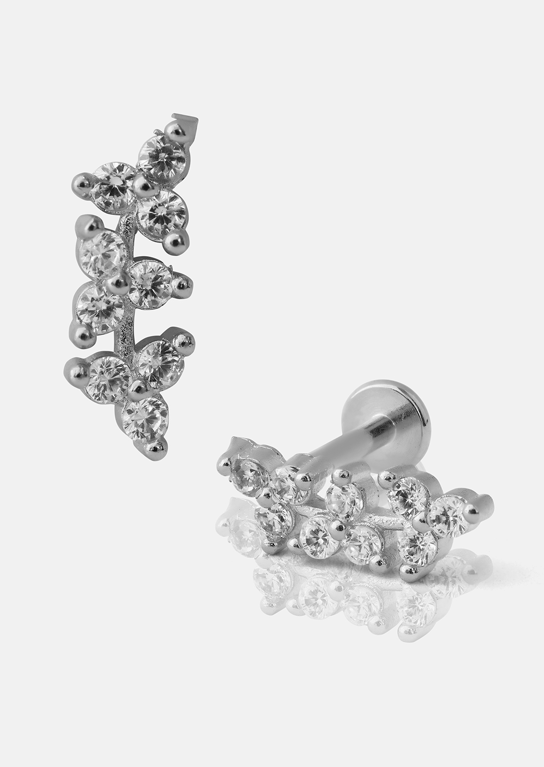 Aurielle Øredobber – Silver Plated