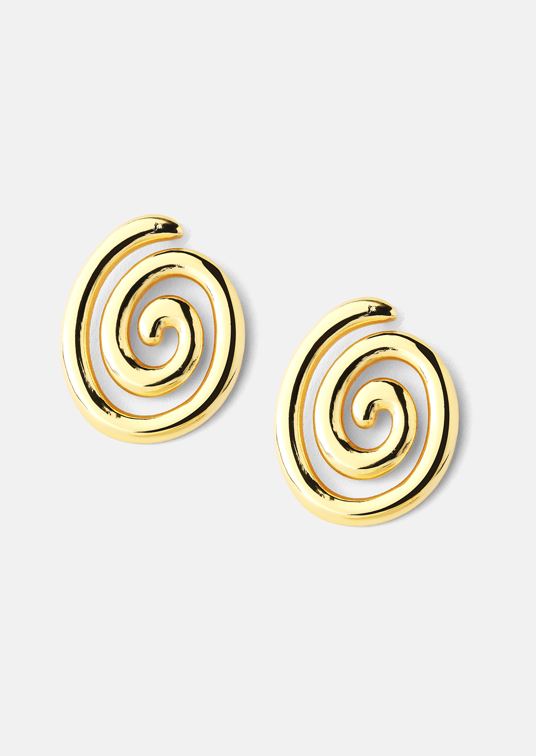 Resin Ørepynt - 18k Gold Plated