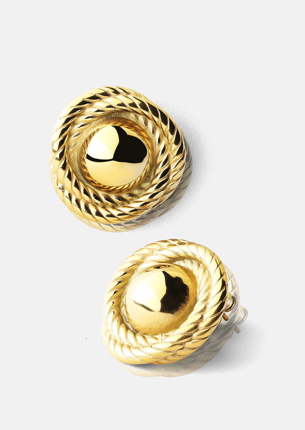 Øredobb Regal Twist - 18k Gold Plated