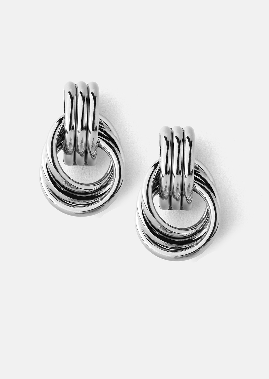  Ørepynt Unity Loop - Silver Plated