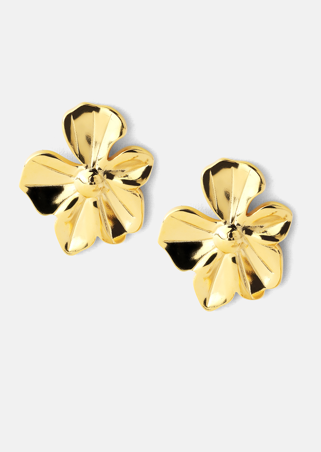 Florabella Øredobber - 18k Gullbelagte