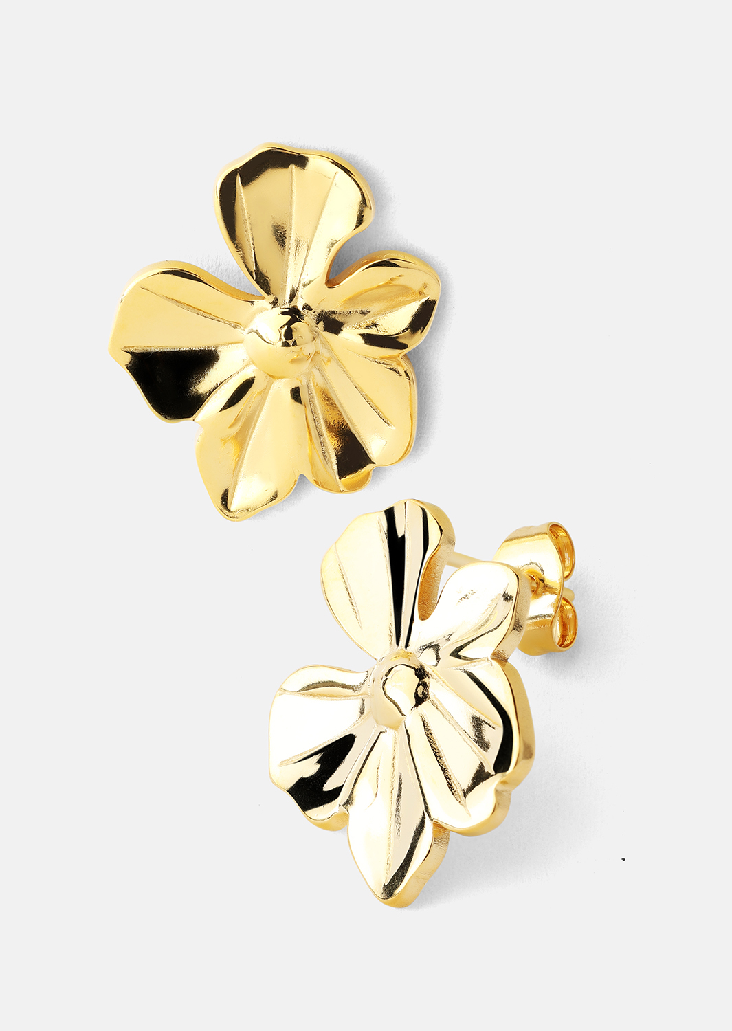 Florabella Øredobber - 18k Gullbelagte