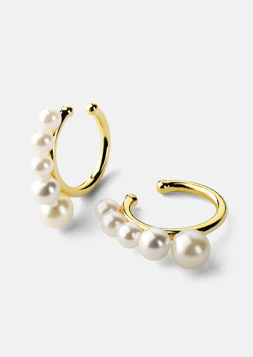Perlina Øredobb - 18k Gullbelagt