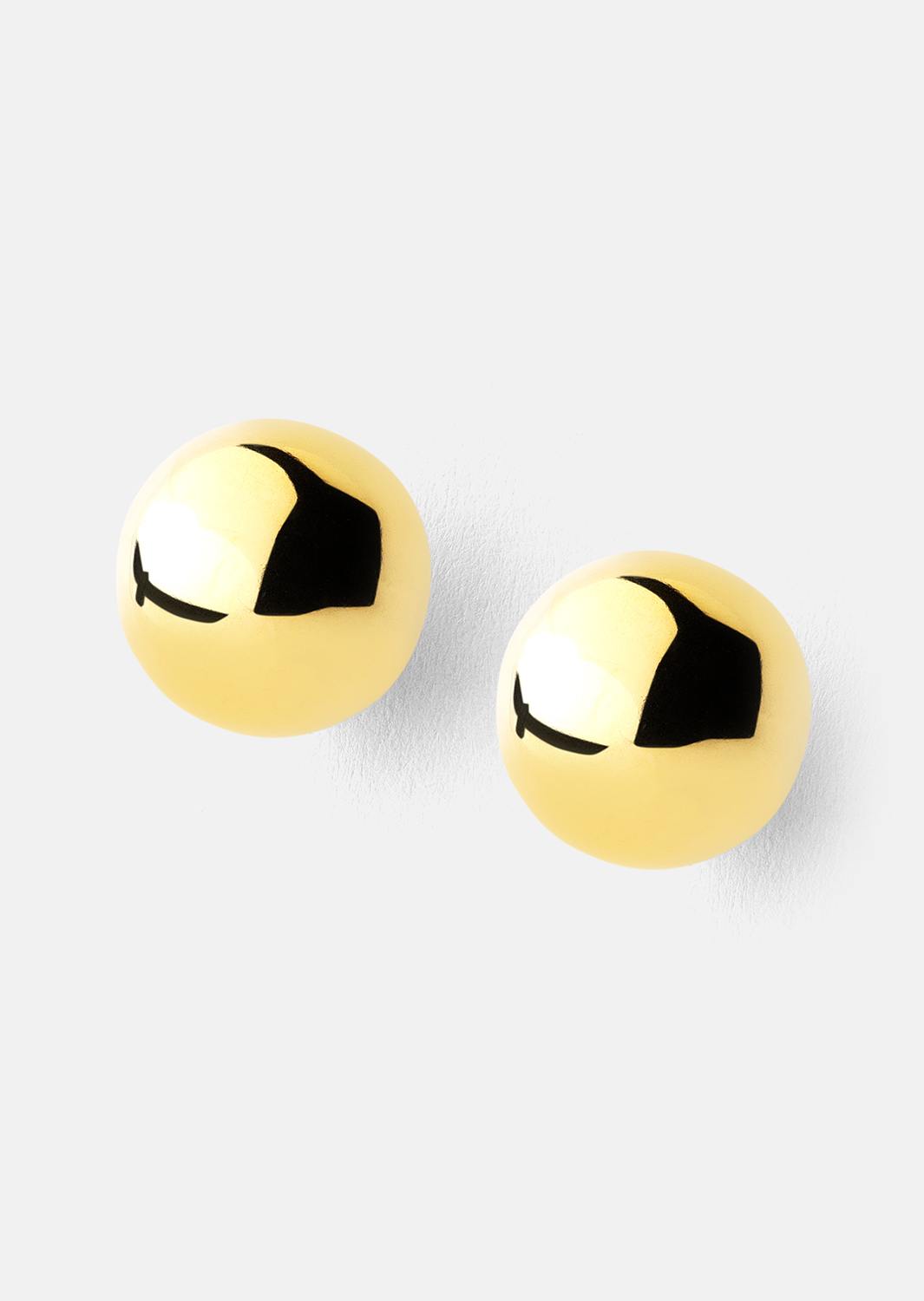 Orb Earrings - 18k Gullbelagte