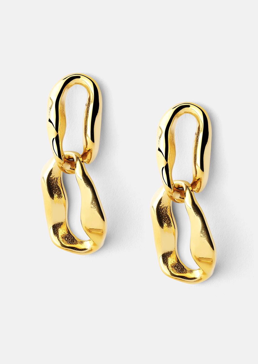 Cascada Ørepynt - 18k Gold Plated