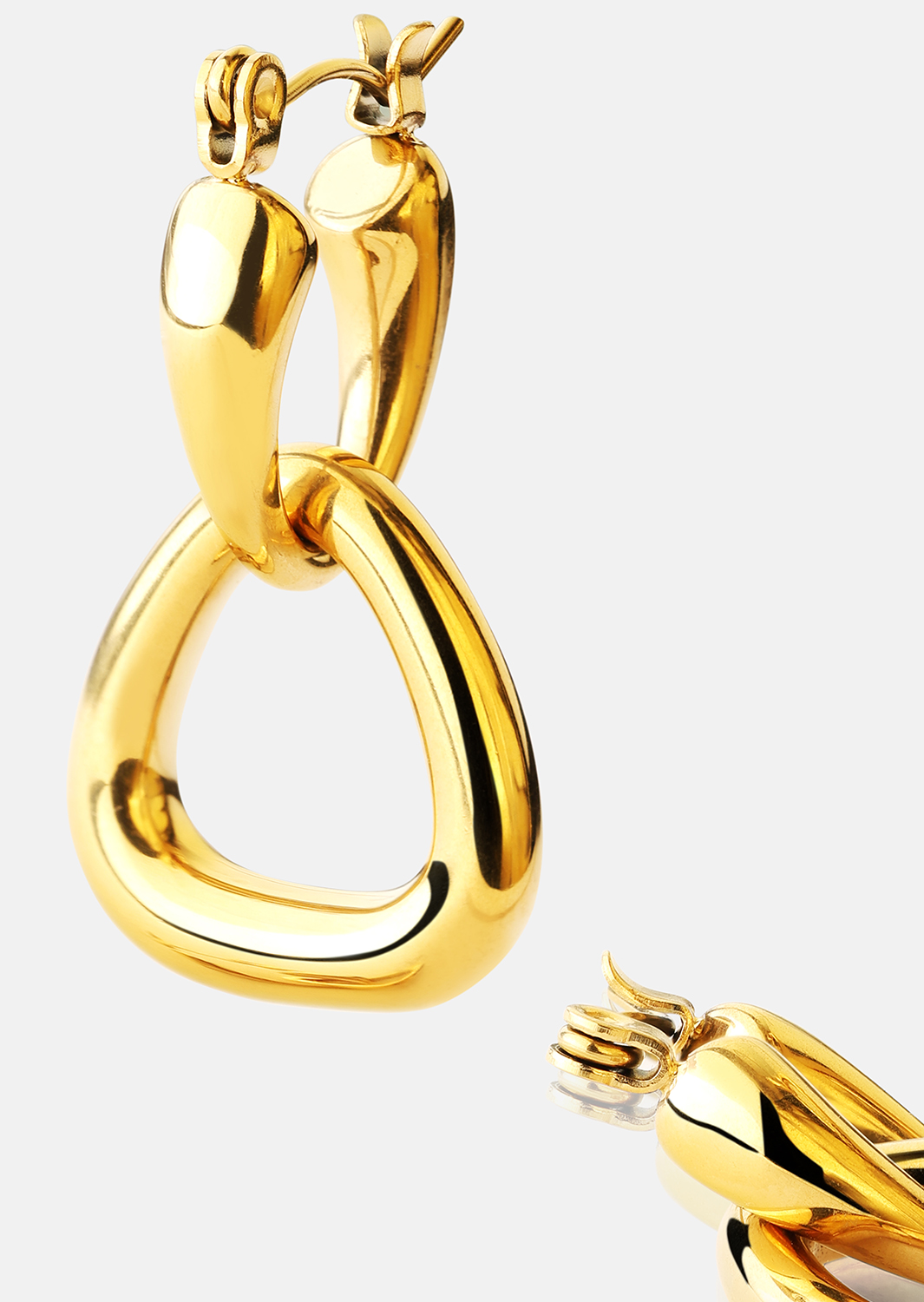 Øredobber Elegant Drop – 18k Gullbelagte