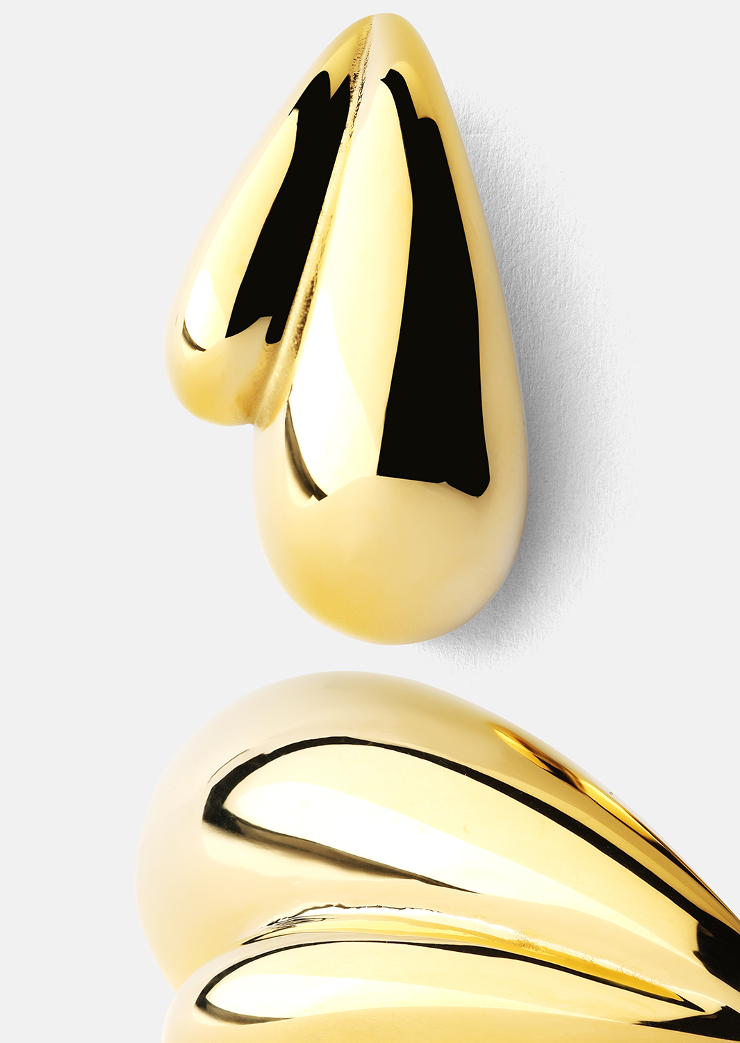 Øredobber Gilded Drop – 18k Gullbelagte