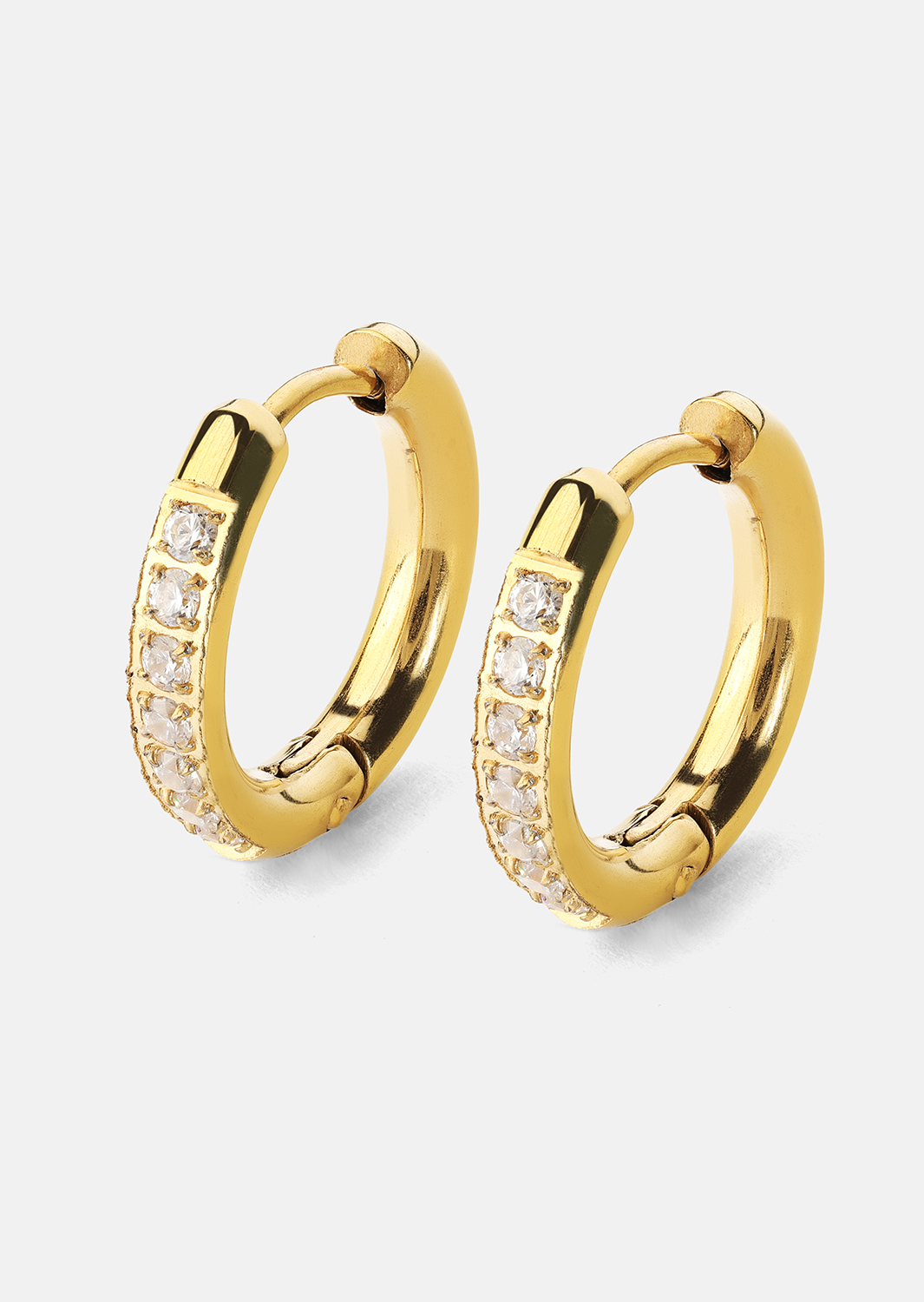 Øredobber Golden Spark – 18k Gullbelagte