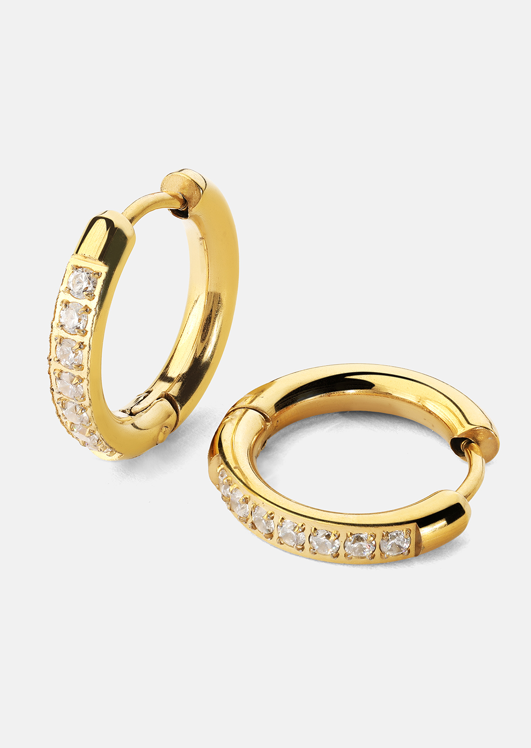 Øredobber Golden Spark – 18k Gullbelagte
