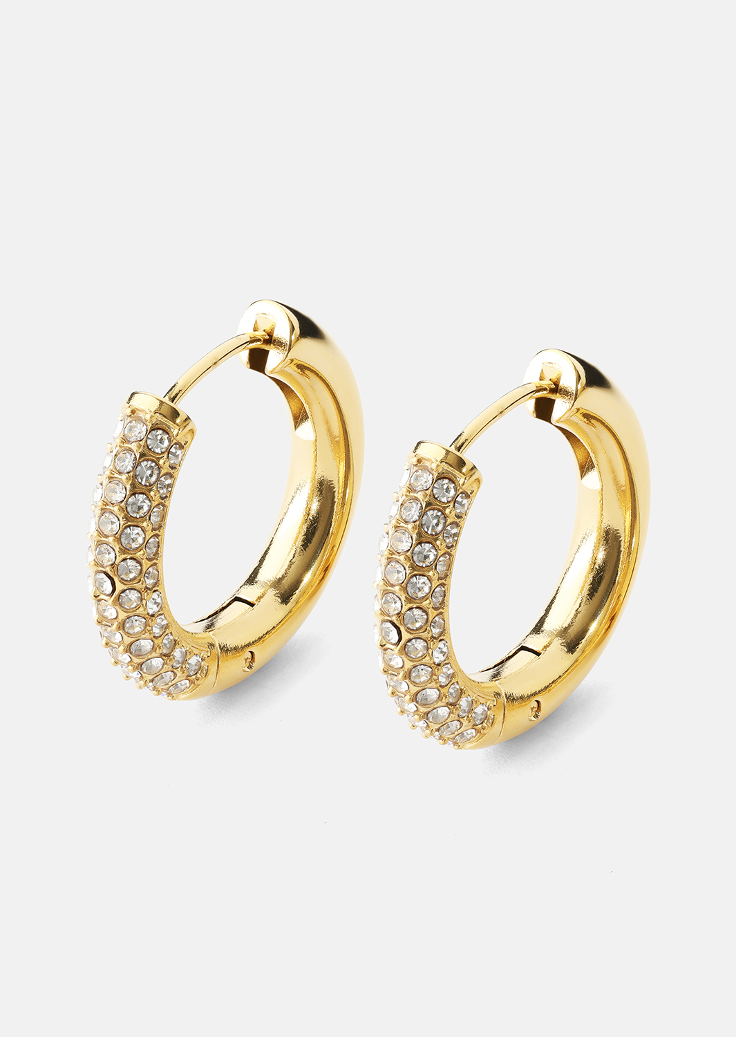 Creolen Øredobber – 18k Gold Plated
