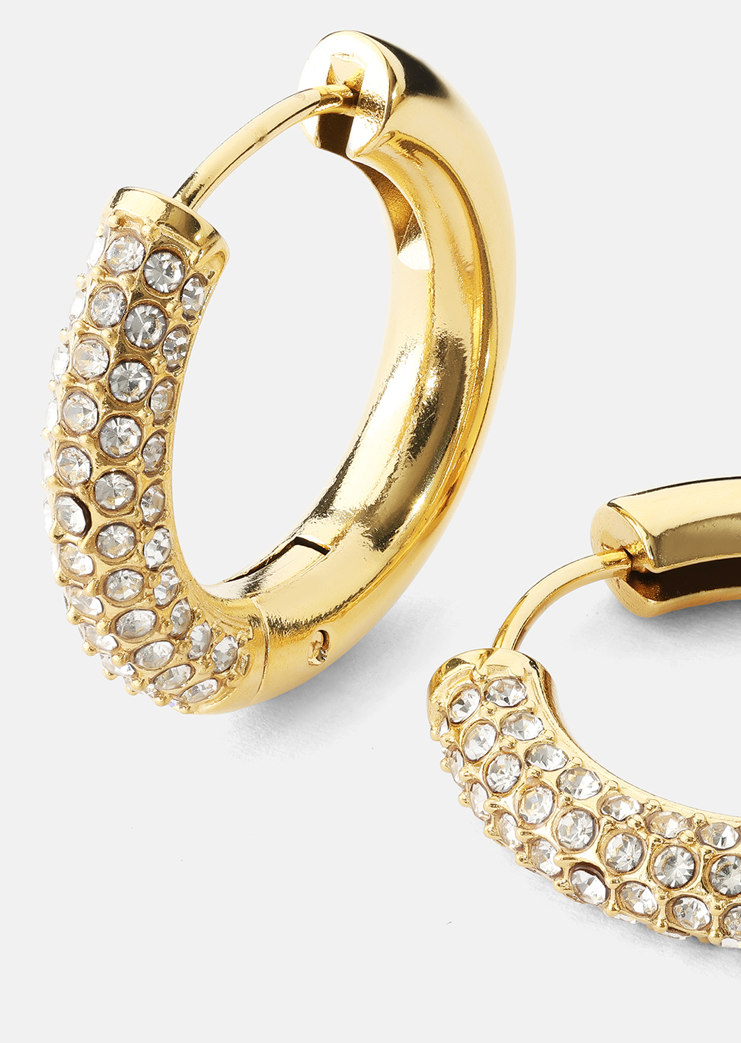 Creolen Øredobber – 18k Gold Plated