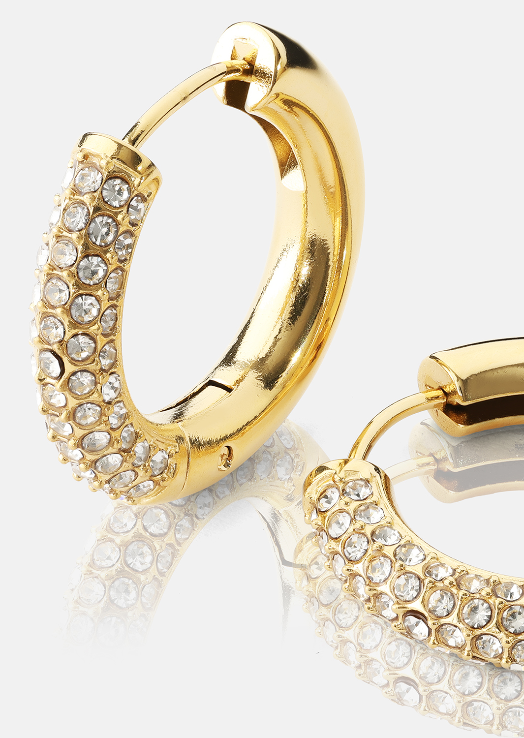 Creolen Øredobber – 18k Gold Plated