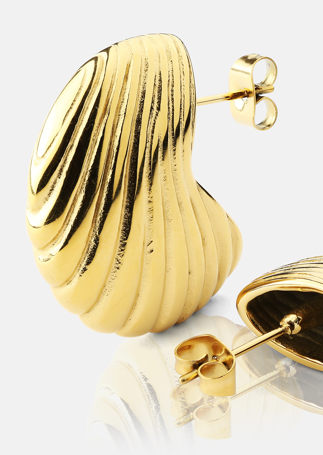 Øredobb Oceana - 18k Gullbelagt