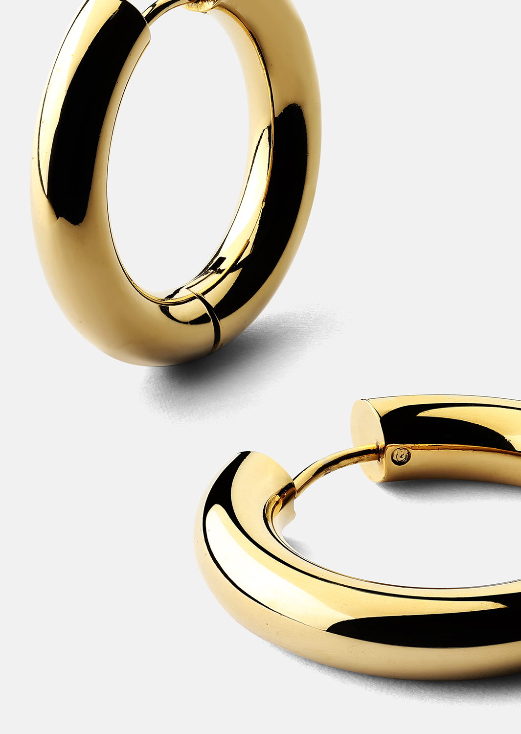 Luna Ørepynt - 18k Gold Plated