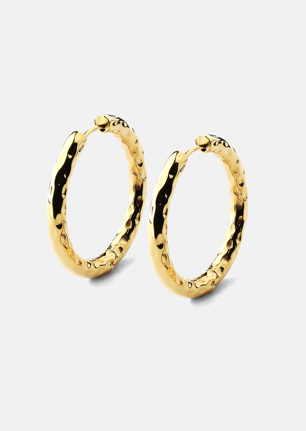 Øredobb Everyday Hoops - 18k Gullbelagt