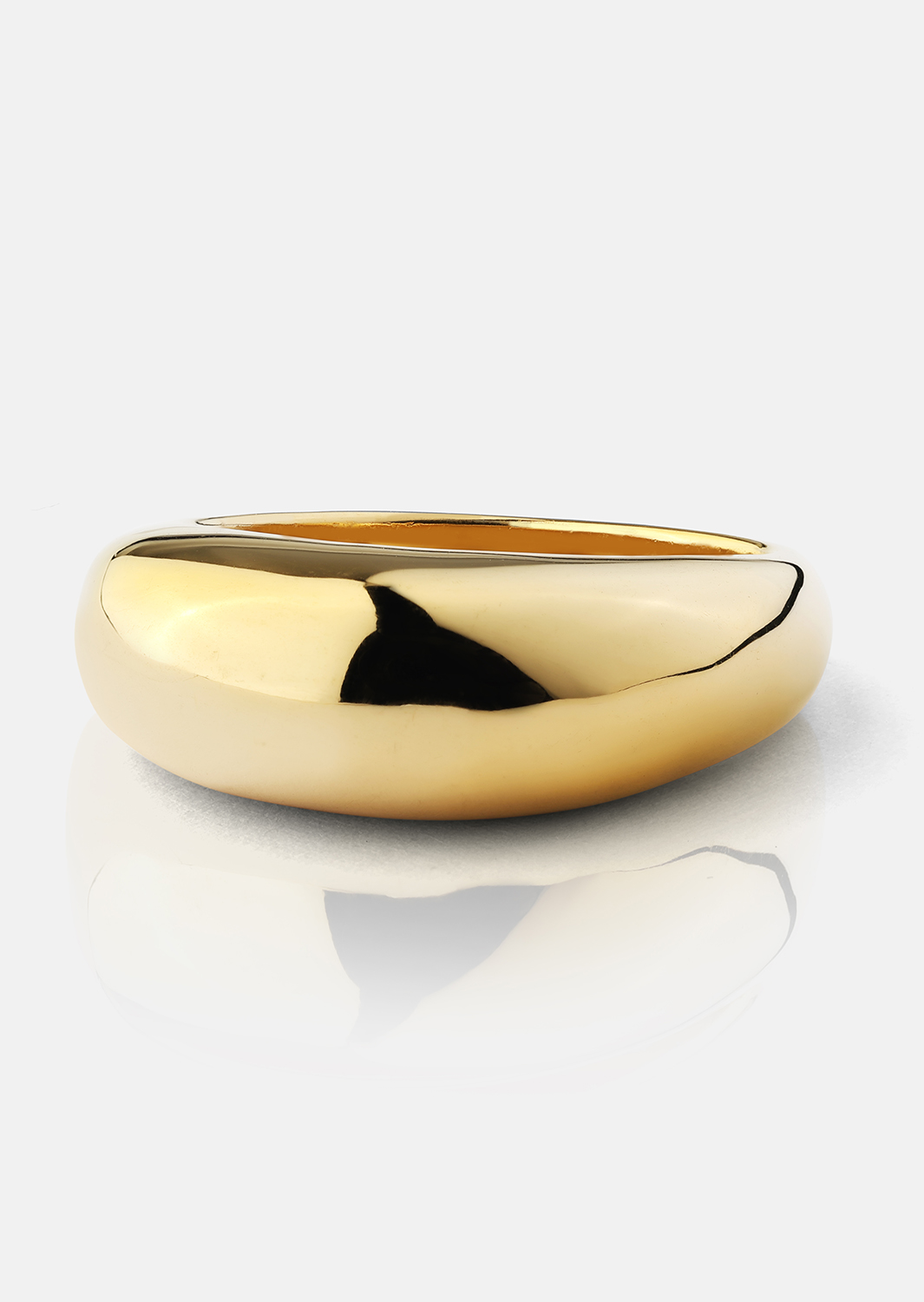 Golden Bold Ring - 18K Gullbelagt
