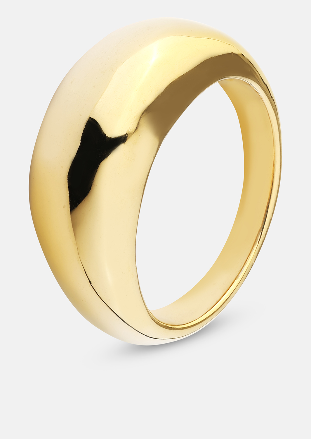 Golden Bold Ring - 18K Gullbelagt