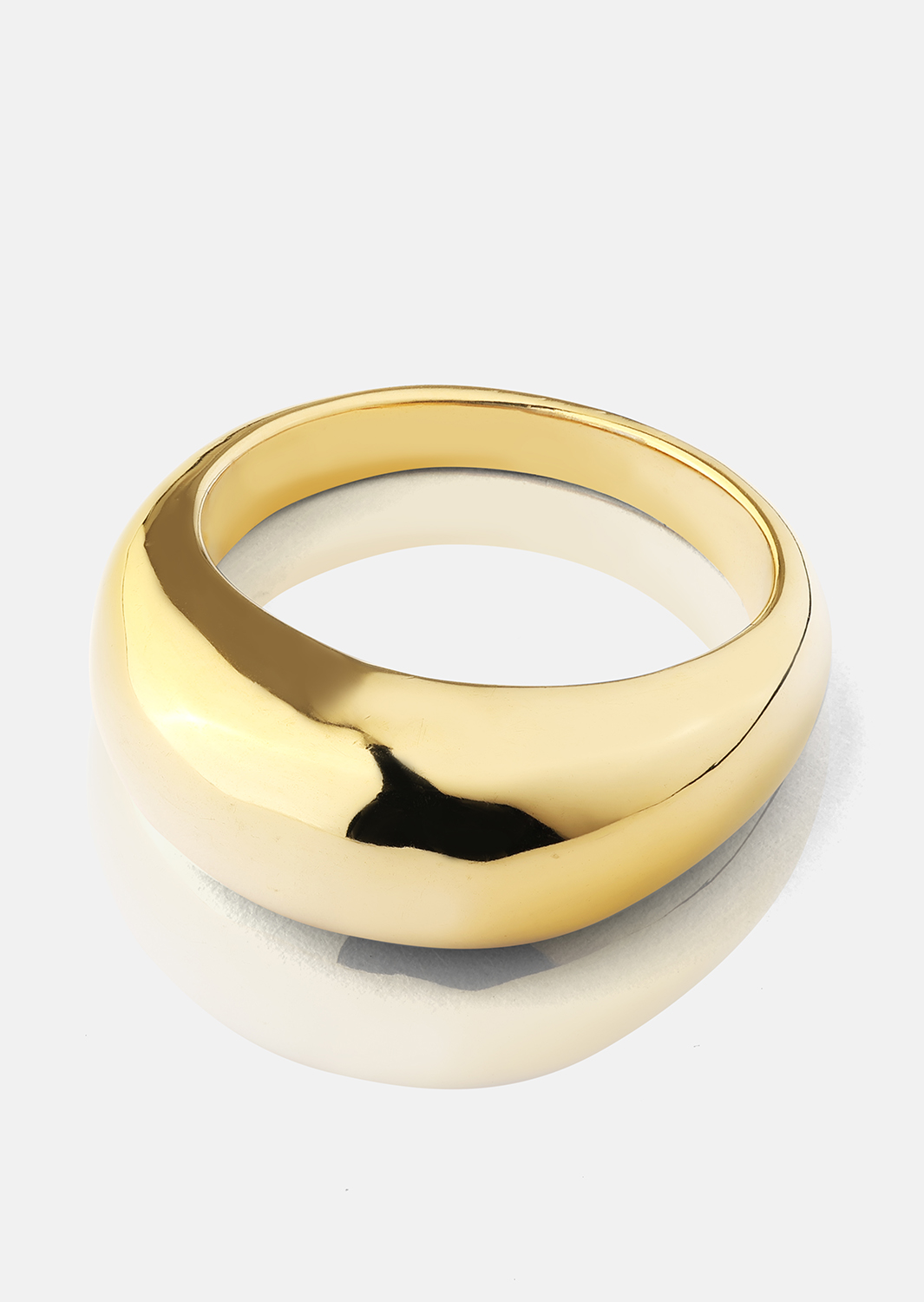 Golden Bold Ring - 18K Gullbelagt