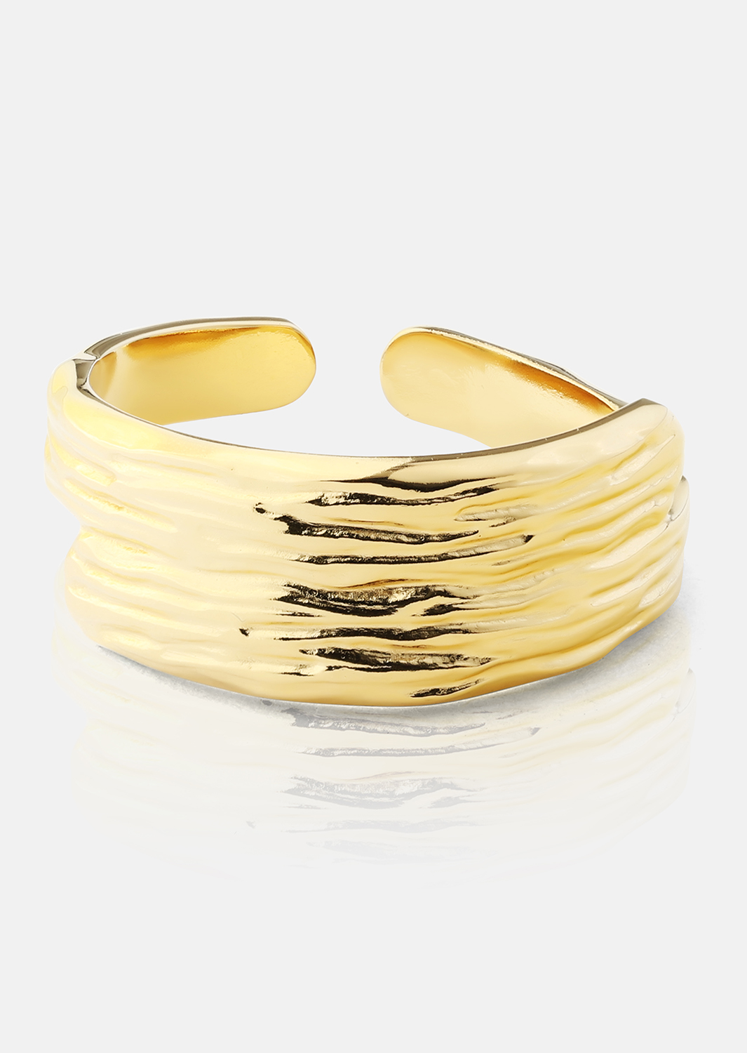 Wavena Ring - 18k Gullbelagt
