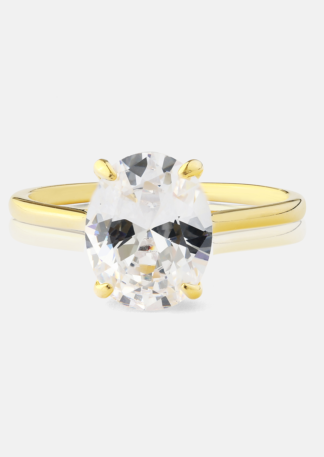 Ring Clarity - 18k Gold Plated
