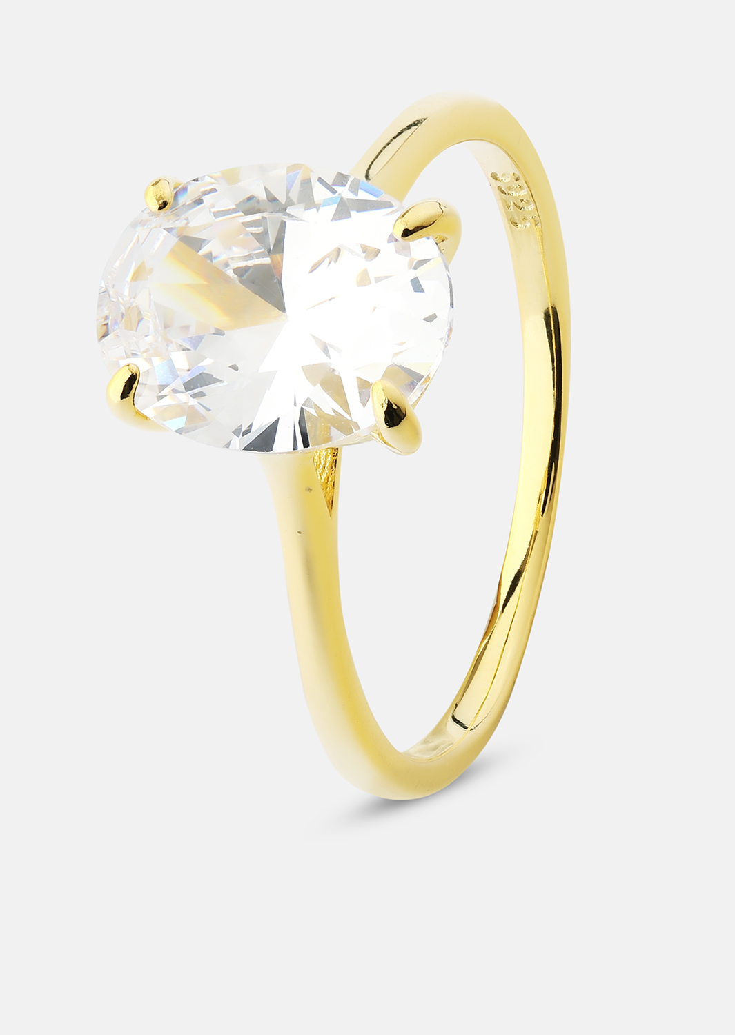 Ring Clarity - 18k Gold Plated
