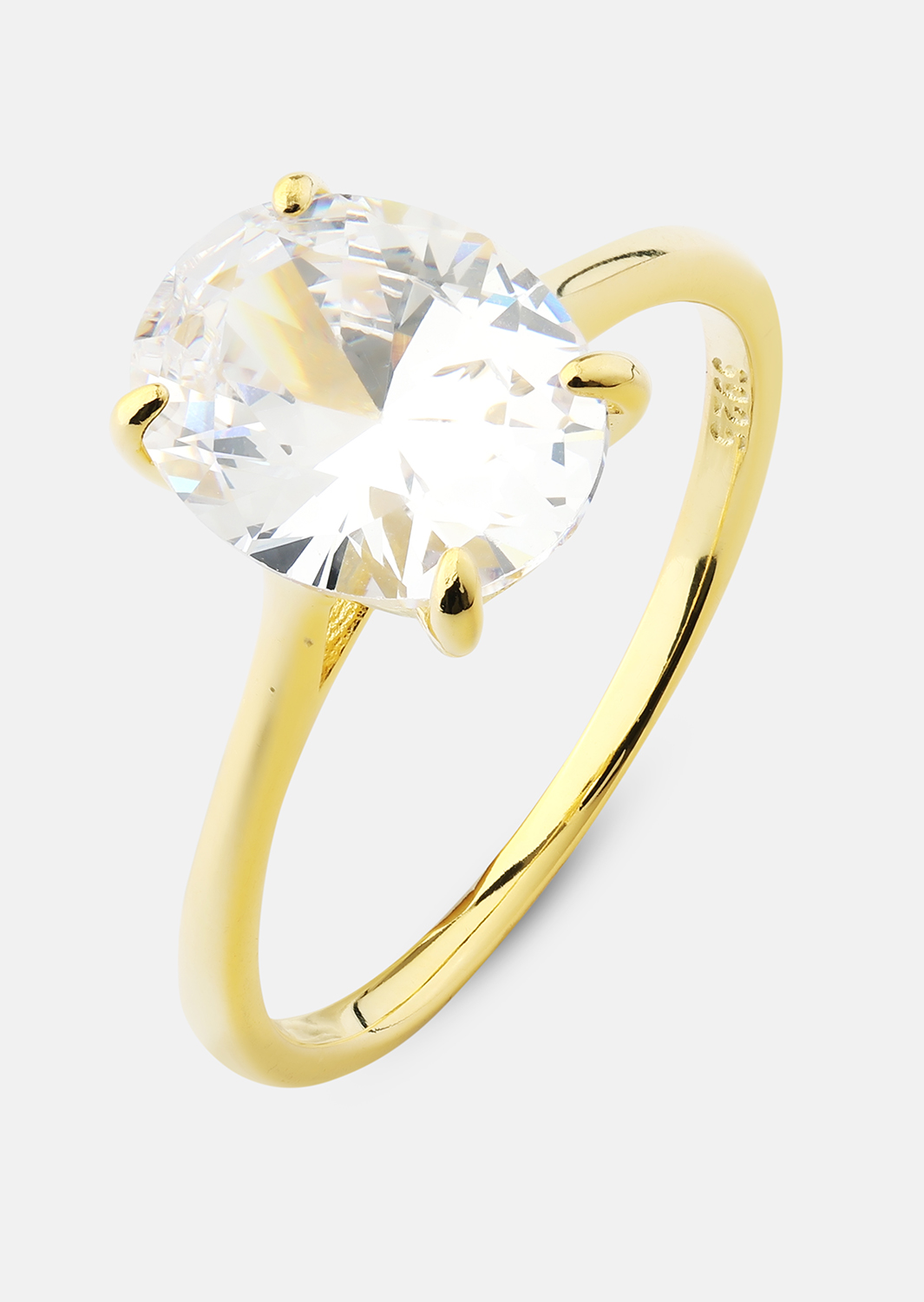 Ring Clarity - 18k Gold Plated