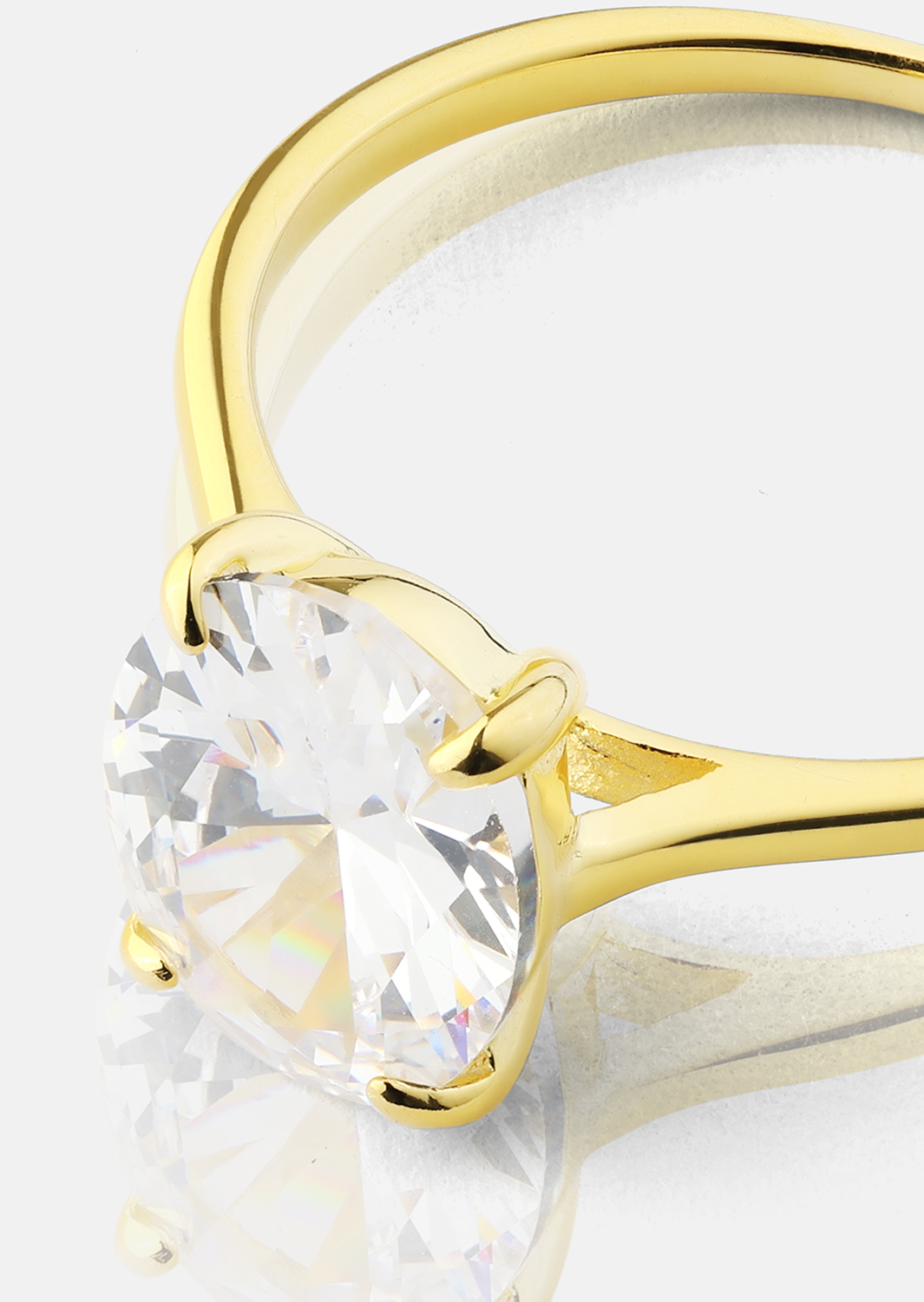 Ring Clarity - 18k Gold Plated