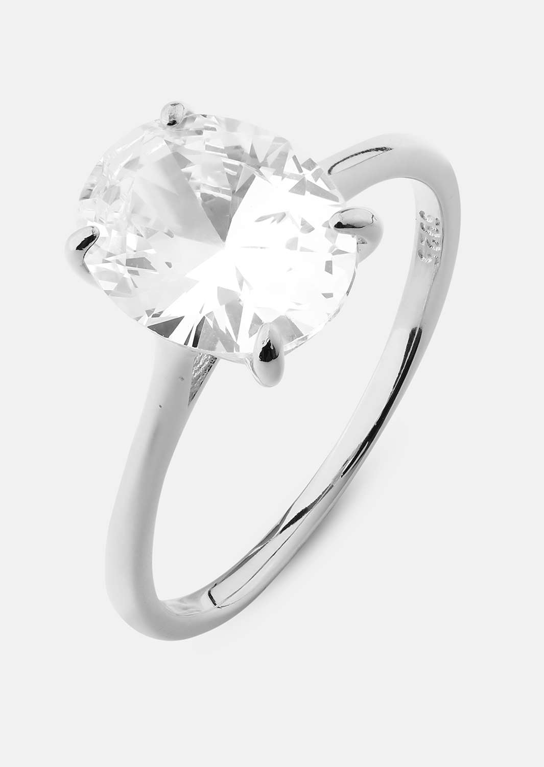 Ring Clarity - Silver Plated