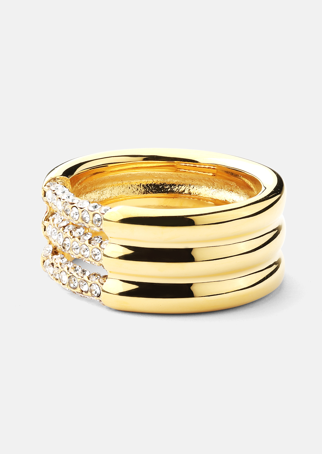 Ring Lumière - 18k gullbelagt