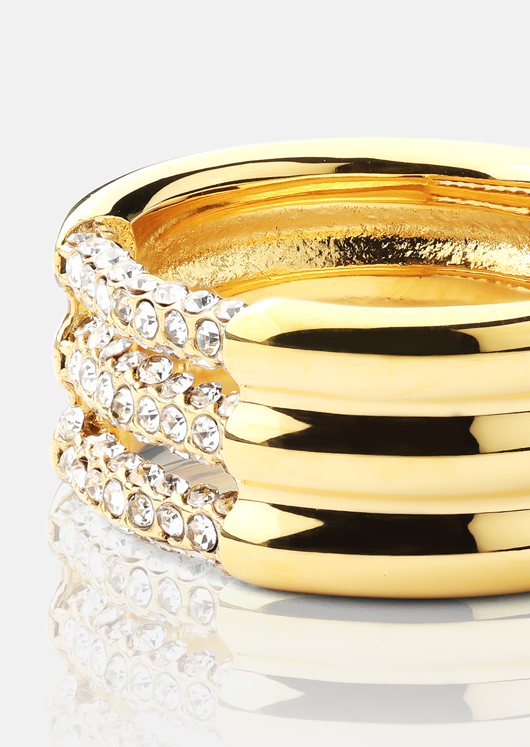 Ring Lumière - 18k gullbelagt
