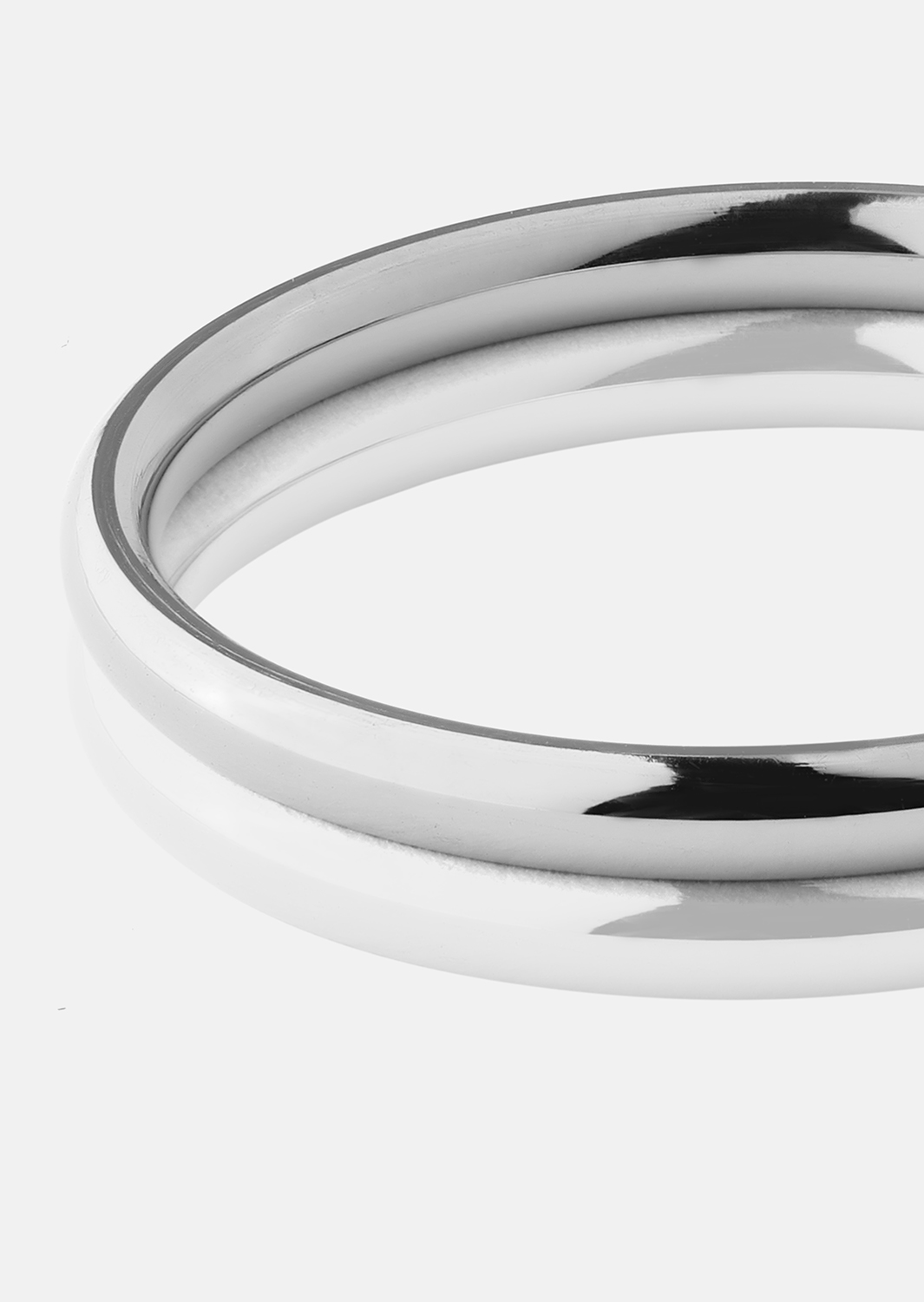 Ring Modern Grace - Sølvbelagt