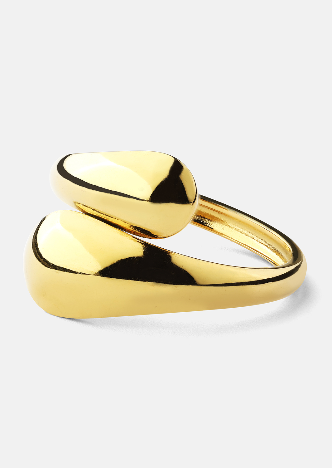 Ring Bold Drops - 18k gullbelagt