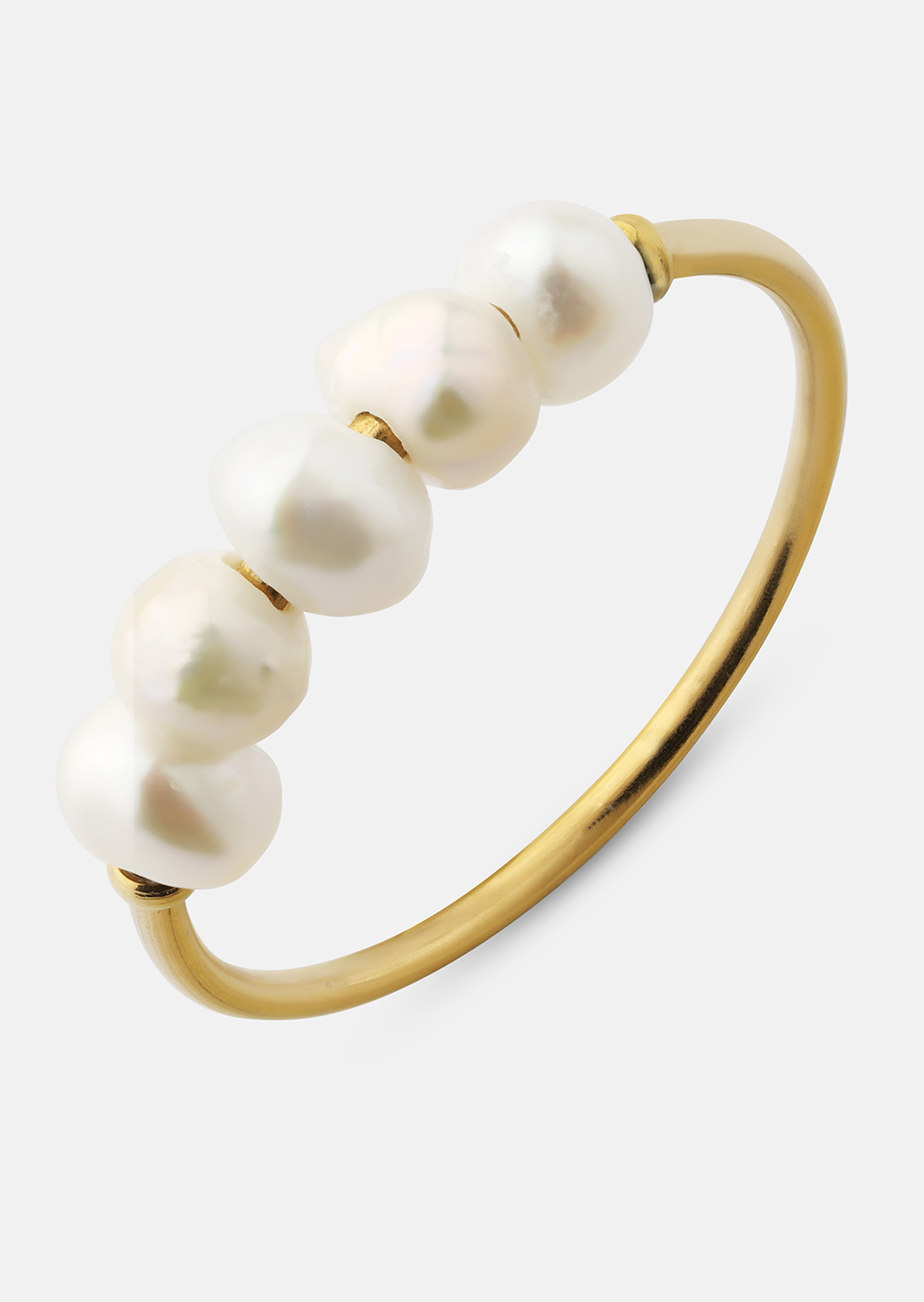 Ring Perla - 18k gullbelagt