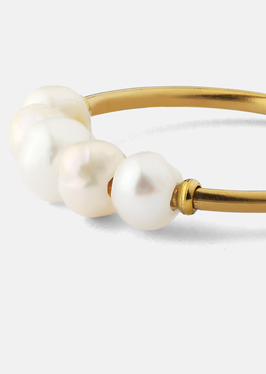 Ring Perla - 18k gullbelagt