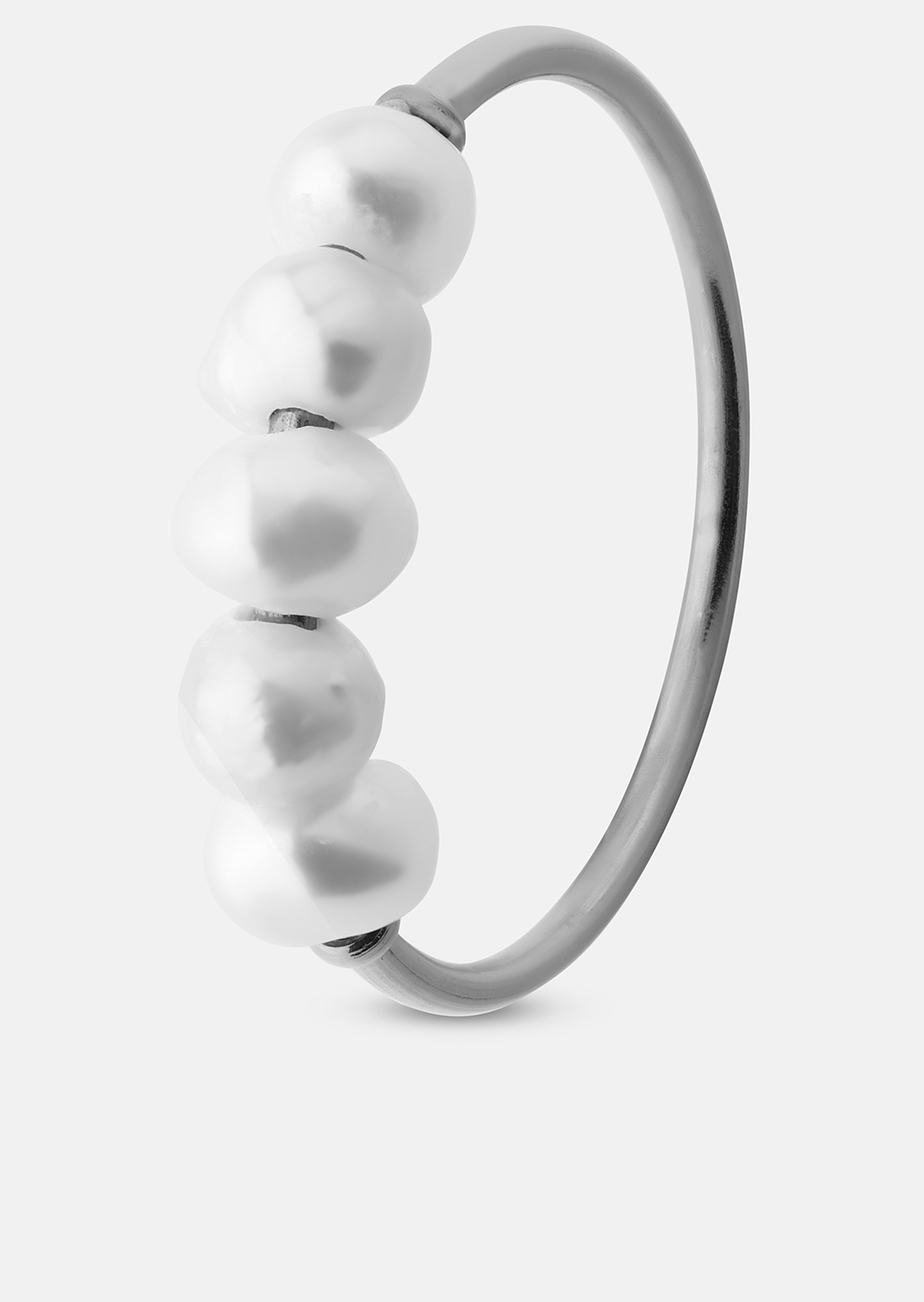 Ring Perla - Sølvbelagt