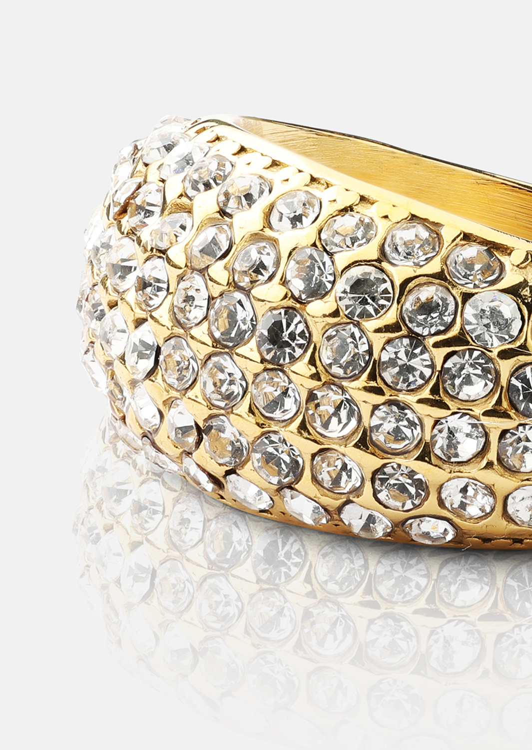 Stella Glimmer Ring - 18k Gullbelagt